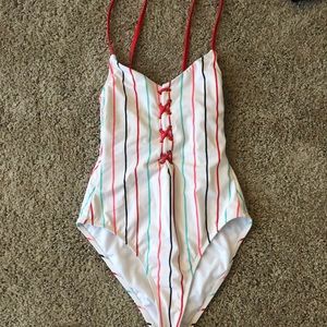 One piece swim suit !!